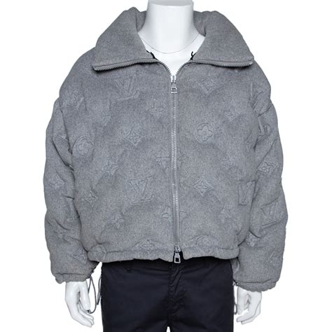 louis vuitton grey jacket|louis vuitton jacket monogram.